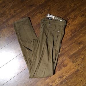 High waist jegging kaki Garage